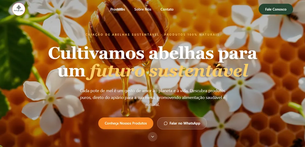 Projeto Fator Mel — Apicultura / Produtos Naturais
